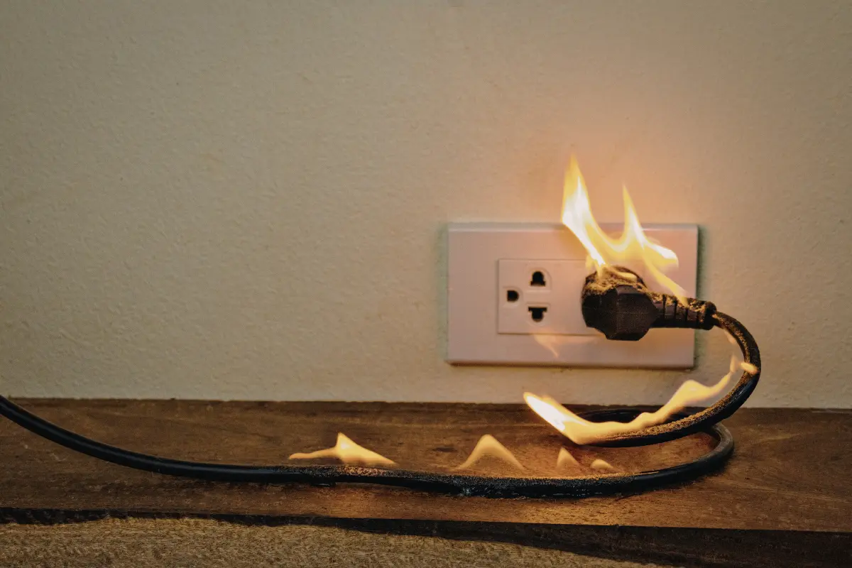 Fixing electrical outlet